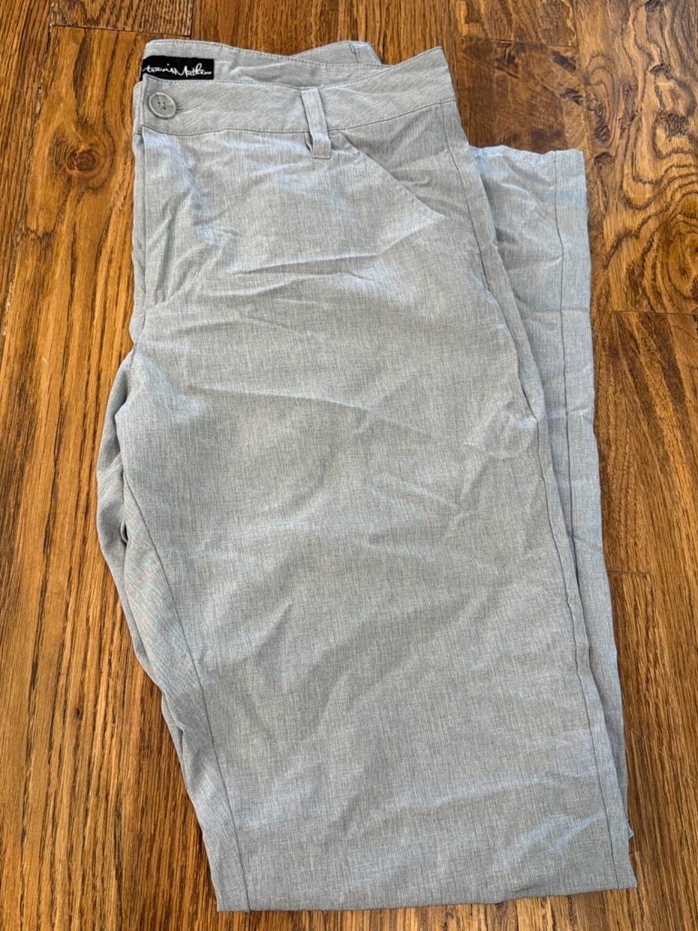 Travis Mathew Light Gray Men's Dress Pants